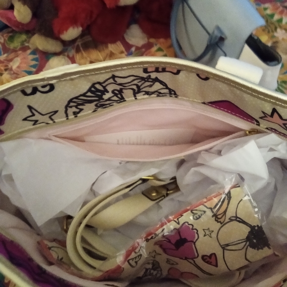 NET COACH KYRA SATCHEL/CROSSBODY WITH MATCHING SCARF - Picture 7 of 7